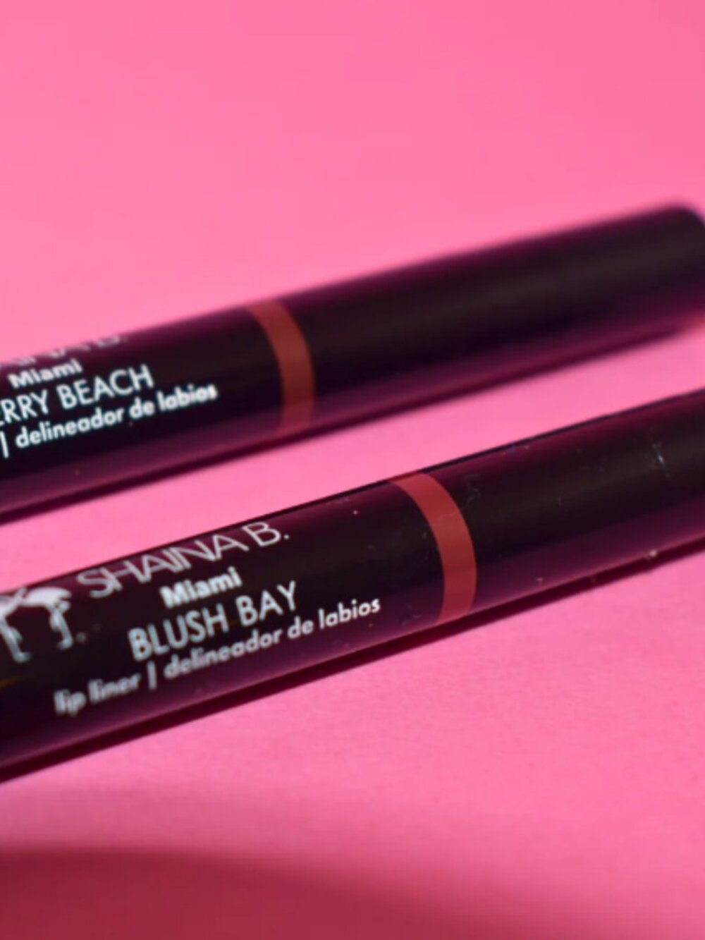NWOT Shaina B. Miami Lip Liner Duo in “Berry Beach” & “Blush Bay”